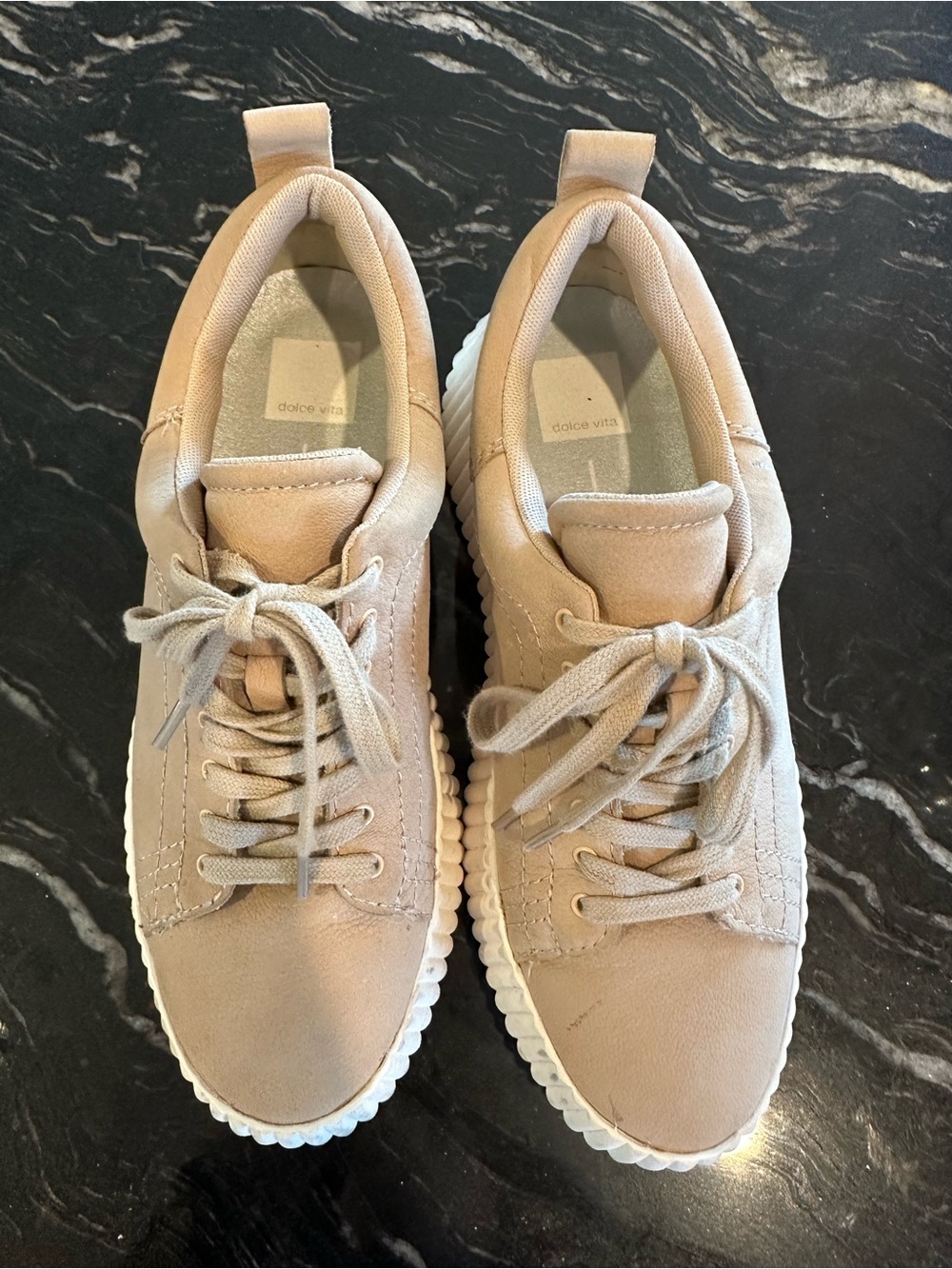 Dolce Vita Beige/Taupe Women's Sneakers